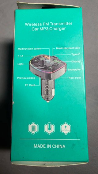 Transmisor FM Coche Simr E32 MP3