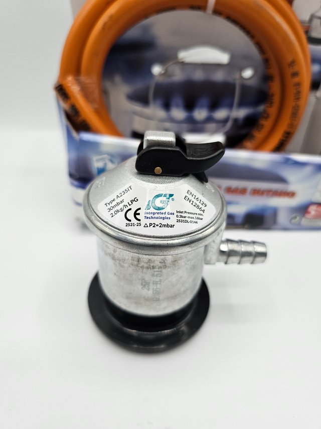Kit regulador bombona gas S&M 591013