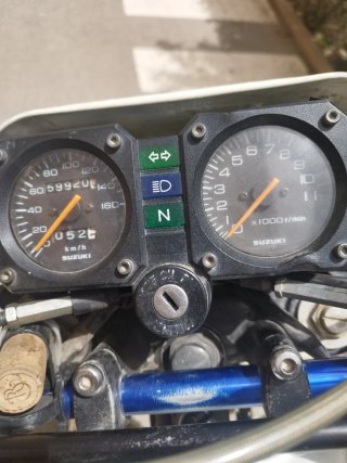 Suzuki DR 350 y BMW F 800 GS