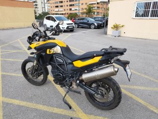 Suzuki DR 350 y BMW F 800 GS