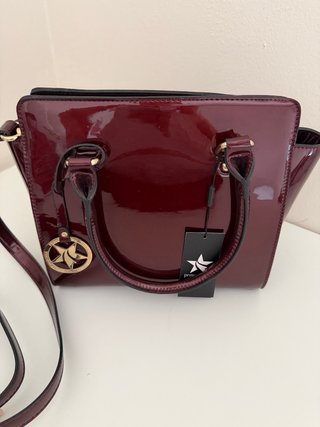 Borsa Primadonna Bordeaux Vernice Nuova