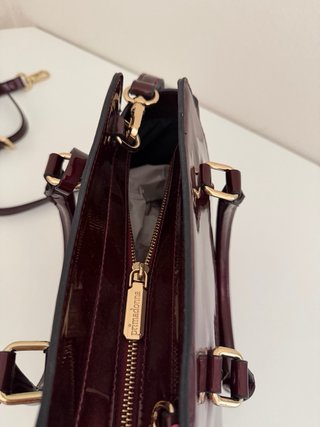 Borsa Primadonna Bordeaux Vernice Nuova