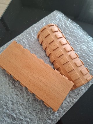 2 Cilindros Maderoterapia Madera