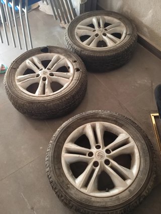 Llantas Nissan qhasqhai r17