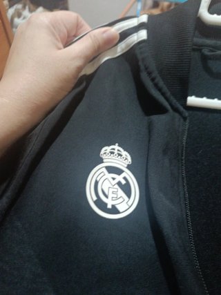 Chaqueta Adidas Real Madrid Negra