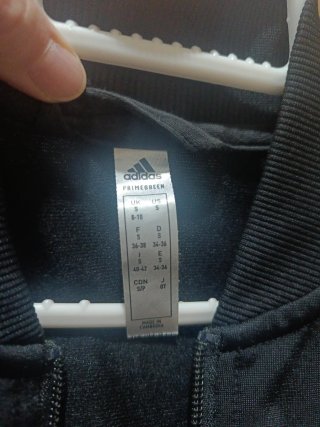 Chaqueta Adidas Real Madrid Negra