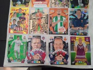 Lote 12 cromos Adrenalyn 25-26