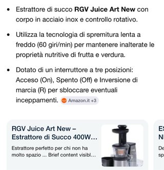Estrattore succo R.G.V.