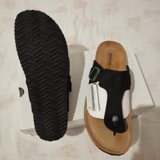Sandalias chanclas Geox Ghita D Negras Nuevas T 44