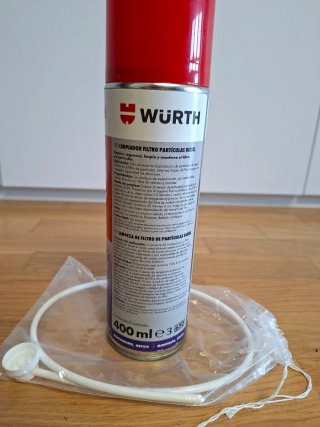 Limpiador Filtro Partículas Wurth Diesel FAP