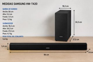 ¡CHOLLAZO SAMSUNG! Barra de Sonido + Subwoofer