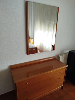 Dormitorio completo con armario