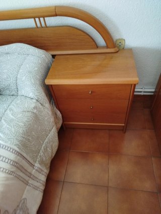 Dormitorio completo con armario