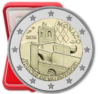 Moneda 2€ Monaco 2026 Ducado de Valentinois