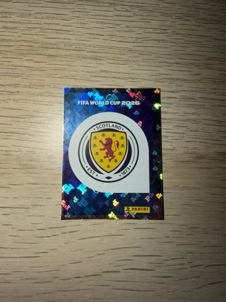 Cromos Panini FIFA World Cup 2026 Escocia ESPECIAL