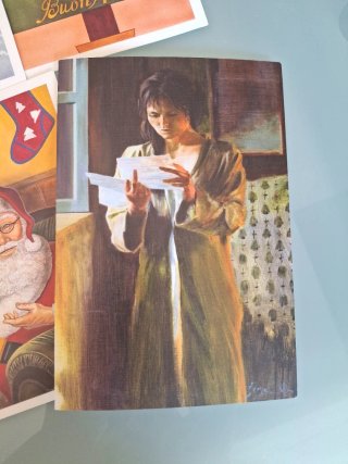 Cartoline Augurali Vintage - Set 6 Pezzi