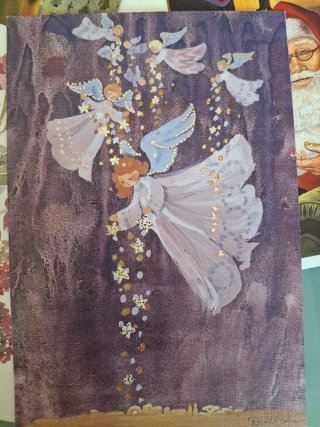 Cartoline Augurali Vintage - Set 6 Pezzi