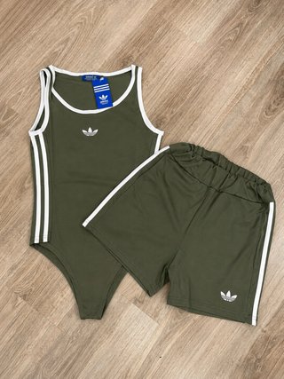 Conjunto Adidas Mujer Amarillo
