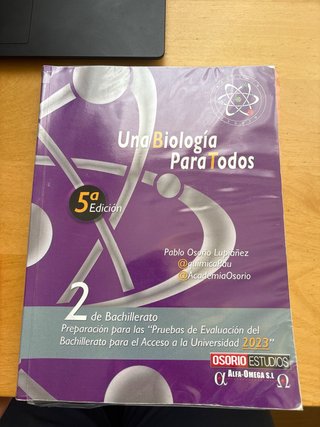 Libros de Academia Osorio orientados para la PAU