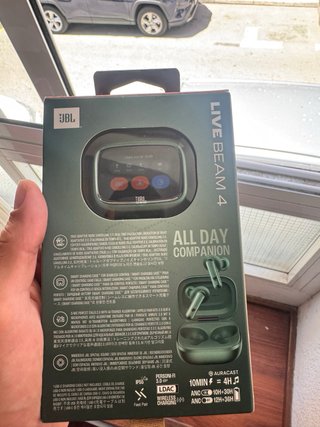 Audífonos JBL Live Beam 4 Verdes Nuevos sin abrir