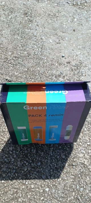 Pack 4 Filtros Osmosis Green Filter