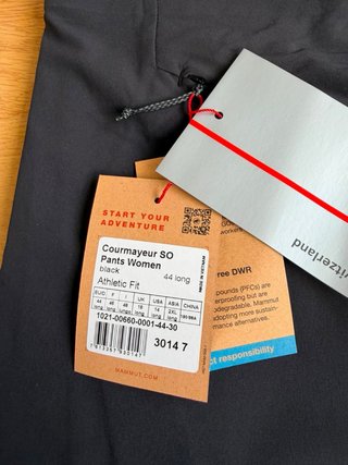 Mammut Courmayeur SO Pantaloni Tg. 44