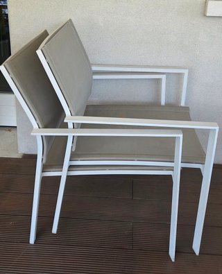 Coppia poltroncine da esterno