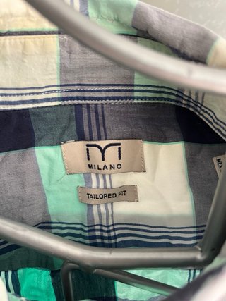 Camisa Milano cuadros hombre