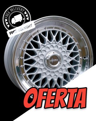 LLANTA LENSO BSX PLATA 15 PULGADAS