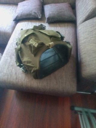 Mochila de montaña para setas