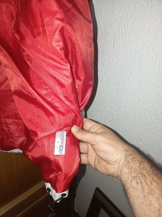 Plumas Reebok Azul y Blanco
