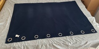 Cortinas IKEA Azul Oscuro (Juego 2)