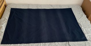 Cortinas IKEA Azul Oscuro (Juego 2)