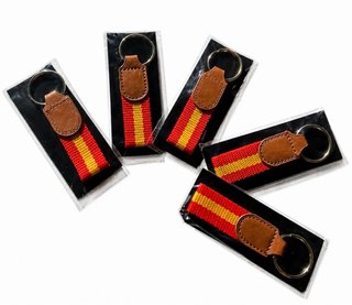 Pack 5 Llaveros Bandera España