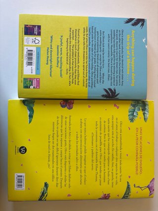 Libro “Una luna sin miel” en español y en inglés