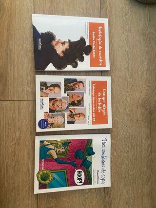 Pack de libros literatura de 2º de bachbachiller
