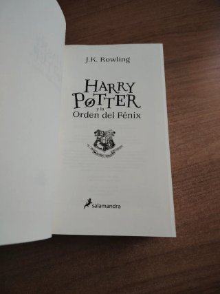 Harry Potter y la orden del Fenix