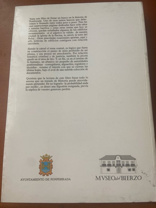 Libro Cárceles Ponferradinas