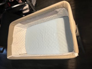 Cuna colecho beige