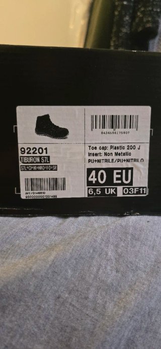 Bota de seguridad Robusta Tiburón Gore-Tex