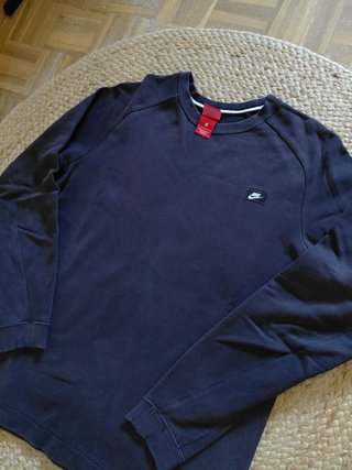Sudadera sin capucha Nike negra - Talla L