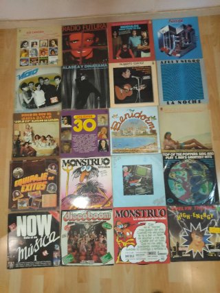 Lote Vinilos Compilatorios Pop Rock