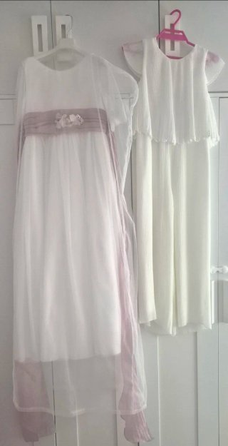 Vestido de comunión blanco niña y varios