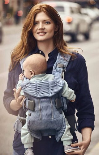Mochila Portabebés Babybjörn Azul