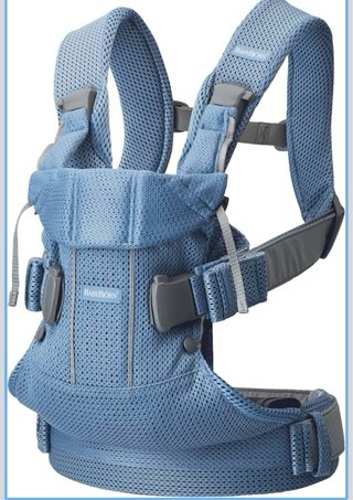 Mochila Portabebés Babybjörn Azul