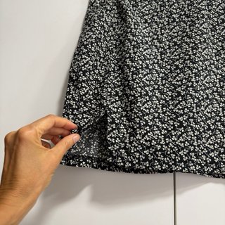 Talla XS - Falda corta estampada floral
