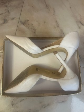 Scarpe con tacco bianche donna