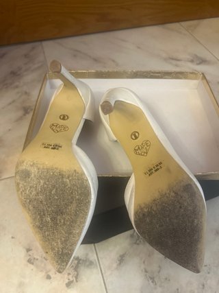 Scarpe con tacco bianche donna