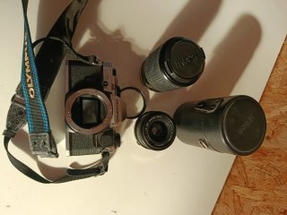 Olympus OM10 Fotocamera Vintage