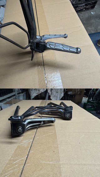 Estriberas y soportes Aprilia RS50 culo avispa